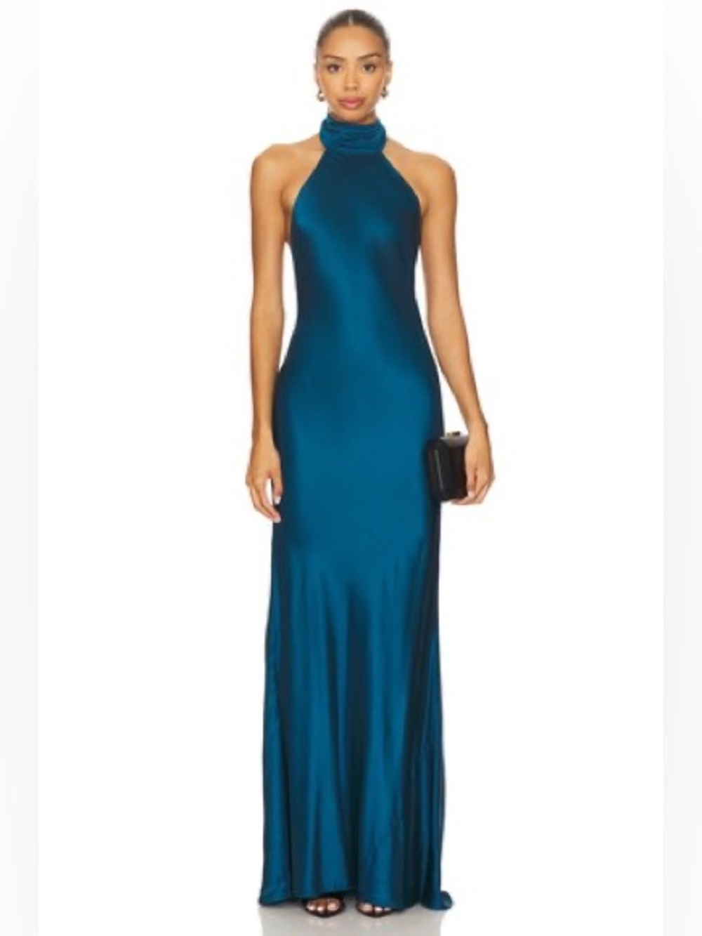 House of Harlow 1960  x REVOLVE Astra Gown in Teal - Picture 4 of 11